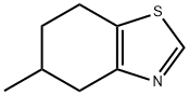 벤조티아졸,4,5,6,7-테트라하이드로-5-메틸- 구조식 이미지