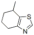 벤조티아졸,4,5,6,7-테트라하이드로-7-메틸- 구조식 이미지
