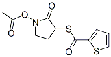 3-(2-티에노일티오)-2-옥소-1-피롤리디닐아세트산 구조식 이미지