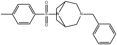 3-benzyl-8-tosyl-3,8-diaza-bicyclo[3.2.1]Octane Structure