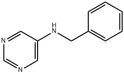 5-피리미디나민,N-(페닐메틸)- 구조식 이미지