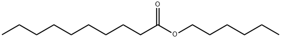 hexyl decanoate Structure