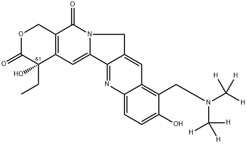TOPOTECAN-D6 Structure