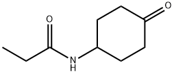 PropanaMide, N-(4-oxocyclohexyl)- Structure