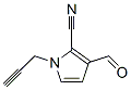 1H-Pyrrole-2-carbonitrile, 3-formyl-1-(2-propynyl)- (9CI) 구조식 이미지