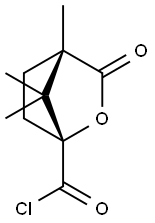 (+)-CAMPHANIC ACID CHLORIDE 구조식 이미지