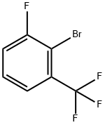 2-BROMO-3-FLUOROBENZOTRIFLUORIDE 구조식 이미지