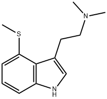 4-methylthiodimethyltryptamine Structure