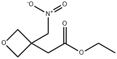 (3-nitromethyloxetan-3-yl)acetic acid ethyl ester Structure