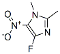 1H-Imidazole, 4-fluoro-1,2-dimethyl-5-nitro- Structure