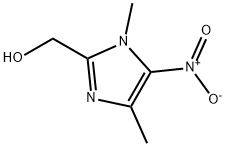 (1,4-DIMETHYL-5-NITRO-1H-IMIDAZOL-2-YL)METHANOL Structure