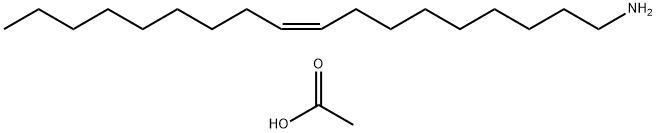 (Z)-octadec-9-enylammonium acetate 구조식 이미지