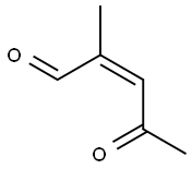 2-Pentenal, 2-methyl-4-oxo-, (Z)- (9CI) Structure