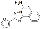 2-(2-Furanyl)-[1,2,4]triazolo[1,5-c]quinazoline-5-amine 구조식 이미지