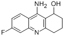 1,2,3,4-Tetrahydro-9-amino-6-fluoro-1-acridinol Structure
