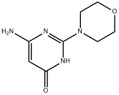 6-aMino-2-MorpholinopyriMidin-4(3H)-one 구조식 이미지