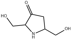 3-Pyrrolidinone, 2,5-bis(hydroxymethyl)- (9CI) Structure