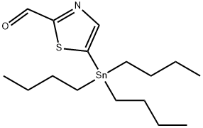 5-(Tributylstannyl)thiazole-2-carbaldehyde Structure