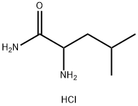 H-DL-LEU-NH2 HCL 구조식 이미지