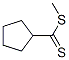 시클로펜탄카르보디티오산,메틸에스테르(9CI) 구조식 이미지
