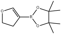 2-(4,5-Dihydrofuran-3-yl)-4,4,5,5-tetramethyl-1,3,2-dioxaborolane 구조식 이미지