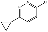 3-CHLORO-6-CYCLOPROPYLPYRIDAZINE Structure