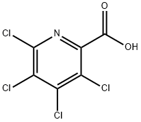 Tetrachloropyridine-2-carboxylic acid Structure