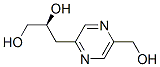 1,2-프로판디올,3-[5-(히드록시메틸)피라지닐]-,(S)-(9Cl) 구조식 이미지