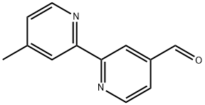 4-Formyl-4'-methyl-2,2'-bipyridine 구조식 이미지