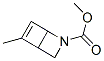 2-Azabicyclo[2.2.0]hex-5-ene-2-carboxylicacid,5-methyl-,methylester(9CI) 구조식 이미지