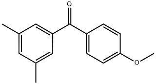 3,5-DIMETHYL-4'-METHOXYBENZOPHENONE 구조식 이미지