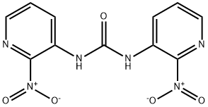 1,3-Bis-(2-nitro-pyridin-3-yl)-urea 구조식 이미지