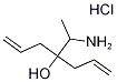 4-(1-AMINO-ETHYL)-HEPTA-1,6-DIEN-4-OLHYDROCHLORIDE 구조식 이미지