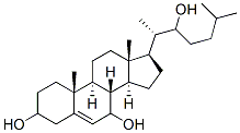 cholest-5-ene-3,7,22-triol Structure