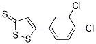 3H-1,2-Dithiole-3-thione, 5-(3,4-dichlorophenyl)- Structure