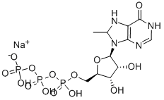 7-METHYLGUANOSINE 5'-TRIPHOSPHATE SODIUM SALT Structure