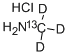 메틸-13C-D3-아민염화물 구조식 이미지