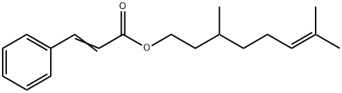 CITRONELLYL CINNAMATE Structure