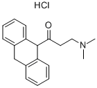 1-(9,10-DIHYDROANTHRACEN-9-YL)-3-(DIMETHYLAMINO)PROPAN-1-ONE HYDROCHLORIDE Structure