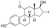 11-methoxy-16-iodoestradiol Structure