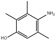 4-아미노-2,3,5-트리메틸-페놀 구조식 이미지