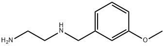 N-(3-메톡시벤질)에탄-1,2-디아민 구조식 이미지