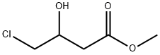 4-Chloro-3-hydroxy-butyricacidmethylester 구조식 이미지