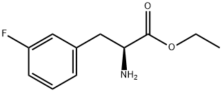 (S)-2-Amino-3-(3-fluorophenyl)propionicacidethylester Structure