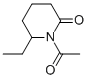 2-Piperidinone, 1-acetyl-6-ethyl- (9CI) Structure