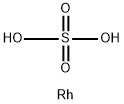 Rhodium(III) sulfate 구조식 이미지