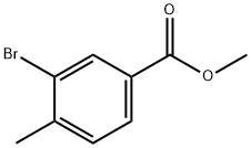 Methyl 3-bromo-4-methylbenzoate 구조식 이미지