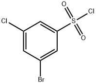 3-Bromo-5-chloro-benzenesulfonyl chloride Structure