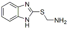 메탄아민,1-(1H-벤즈이미다졸-2-일티오)-(9CI) 구조식 이미지