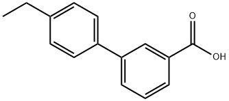 4-에틸비페닐-3-카복실산 구조식 이미지